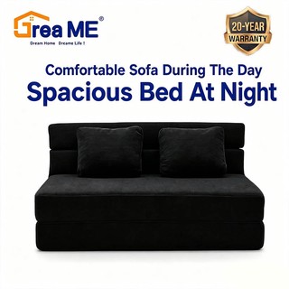 Dreame Foldable Sofa Bed Convertible Couch For Condo Apartment Small Space Living Room