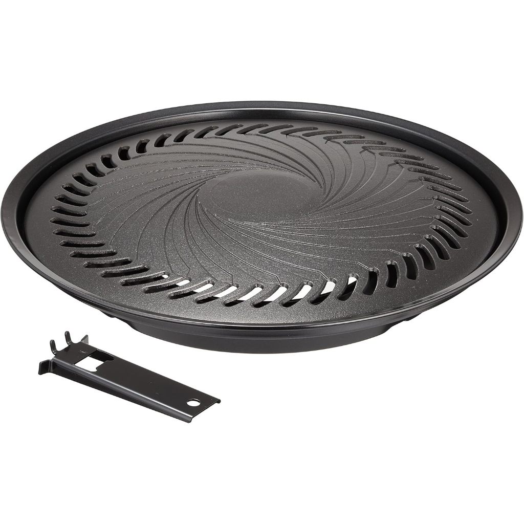 Iwatani Aluminum Yakiniku Plate Large CB-P-Y3 Grill Plate for Cassette Stove Non-Stick BBQ Pan