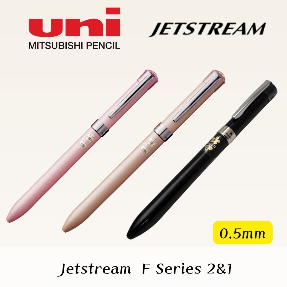 Mitsubishi Pencil uni Jetstream F Series 2&1 Multi-Function Pen 0.5mm