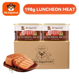 【Buy 2 Take 3】Mr.Squirrel 198g Luncheon Meat Luncheon Meat Original