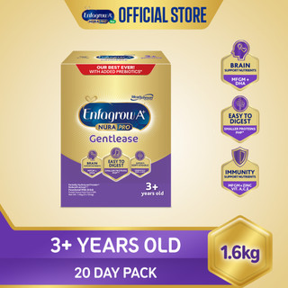 Enfagrow A+ Nurapro Gentlease 3+ 1.6kg Powdered Milk Drink for Kids Above 3 Years Old