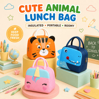 Bento Bag Insulation Lunch Box Bag Large-capacity Thickened Portable Student Cute Bags