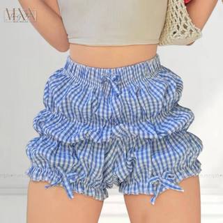 |MXN| Bubble Gingham Bloomer Shorts