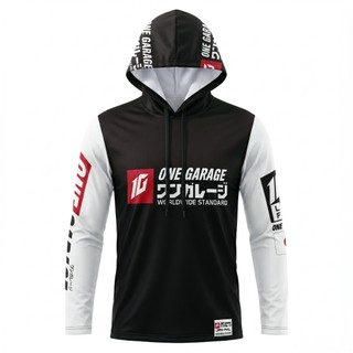 Motorcycle Jerseys with hood Hoodie Full Longsleeve Shirt cycling cycling wear