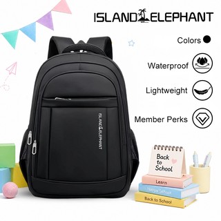 ISLAND ELEPHANT 17 Inchs Laptop Backpacks Waterproof Backpacks For Men Certified Products