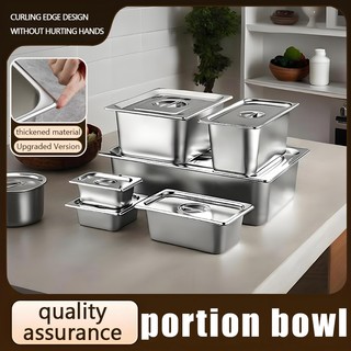 Food Grade 304 Stainless Steel Gastronorm Pan Rectangular Steam Table Pan for Buffet & Catering