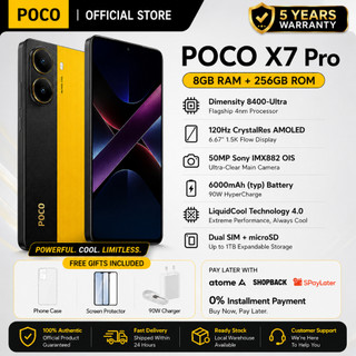 POCO X7 Pro | Supports 5G 8+256G Flagship Dimensity 8400-Ultra With 5-Year Warranty
