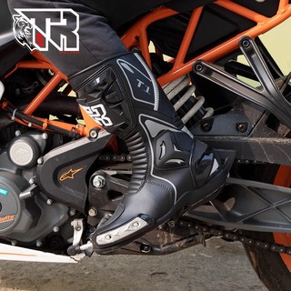 Men's Thermal Waterproof Motorcycle Riding Boots-Waterproof Slip-Resistant Street & Off-Road Safety