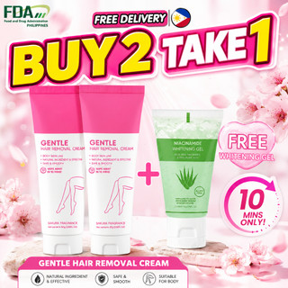 Buy 2 Take 1 Hair Removal Cream Body care Gentle Not Stimulating Pain hair Aloe Whitening
