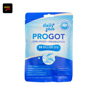 PRE + POST + PROBIOTICS 60 BILLION DAILYPLUS PROGOT