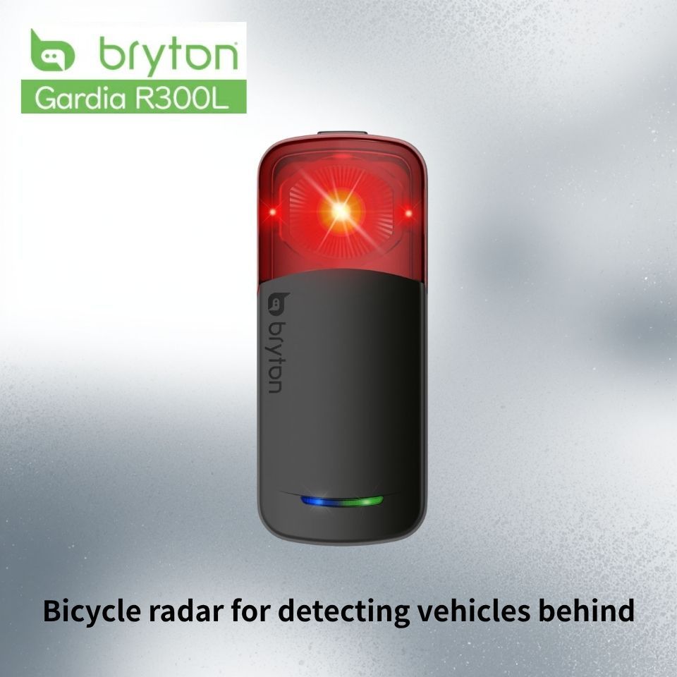 Bryton Gardia R300L Bike Radar Tail Light Rear View Radar Cycling Safety Light 190m Detection USB-C