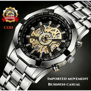 High-end Men's Quartz Watch Automatic Mechanical Waterproof Stainless Steel Casual Men's Watch Sport