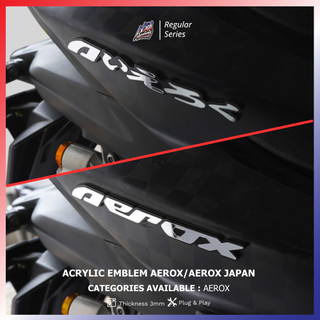 NSA 3D RAISED AEROX EMBLEM | MOTORCYCLE 3D BADGE