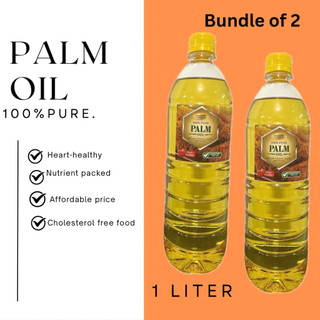 Bundle Palm Cooking Oil 350ml/1L/1.5L Golden P@W& Heart Friendly, good for frying, sauteeing