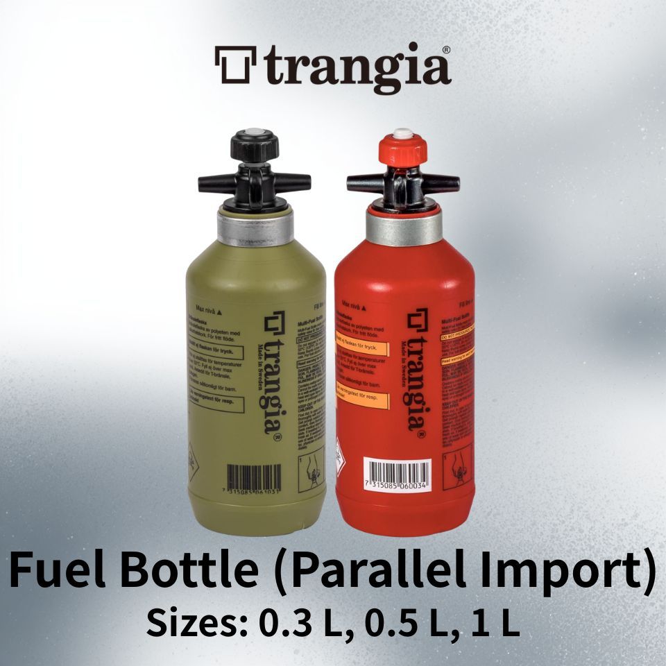 Trangia Fuel Bottle Alcohol Burner Fuel Container Safety Valve Camping Fuel Storage