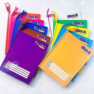 10PCS IDOLS Colorful Cute Notebook - Spiral Yarn Design for School Writing & Composition