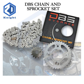 Knight Motorcycle DBS Xrm/Wave Chain and Sprocket Set 34T 36T 38T