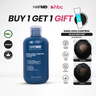 [TOP PICKS]hbc Hair MD Hair Loss Control Shampoo 240ml | Anti Hair Fall | Scalp Care | Thicker Hair