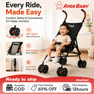 Stroller for Baby Foldable Lightweight Pocket Stroller Compact Travel Easy Carry Stable Frame
