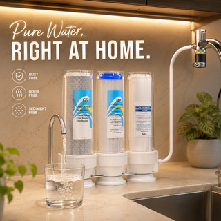Tixx Water Purifier 3 Stage Filtration Healthy Home Water Purifier Suitable For Drinking Water Taps