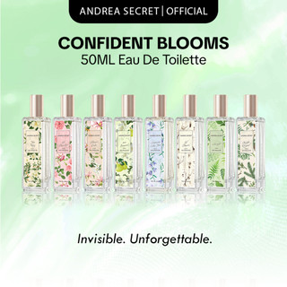 [OFFICIAL] Andrea Secret Confident Blooms 50ML |Unisex | Long Lasting Fragrance Mist Perfume