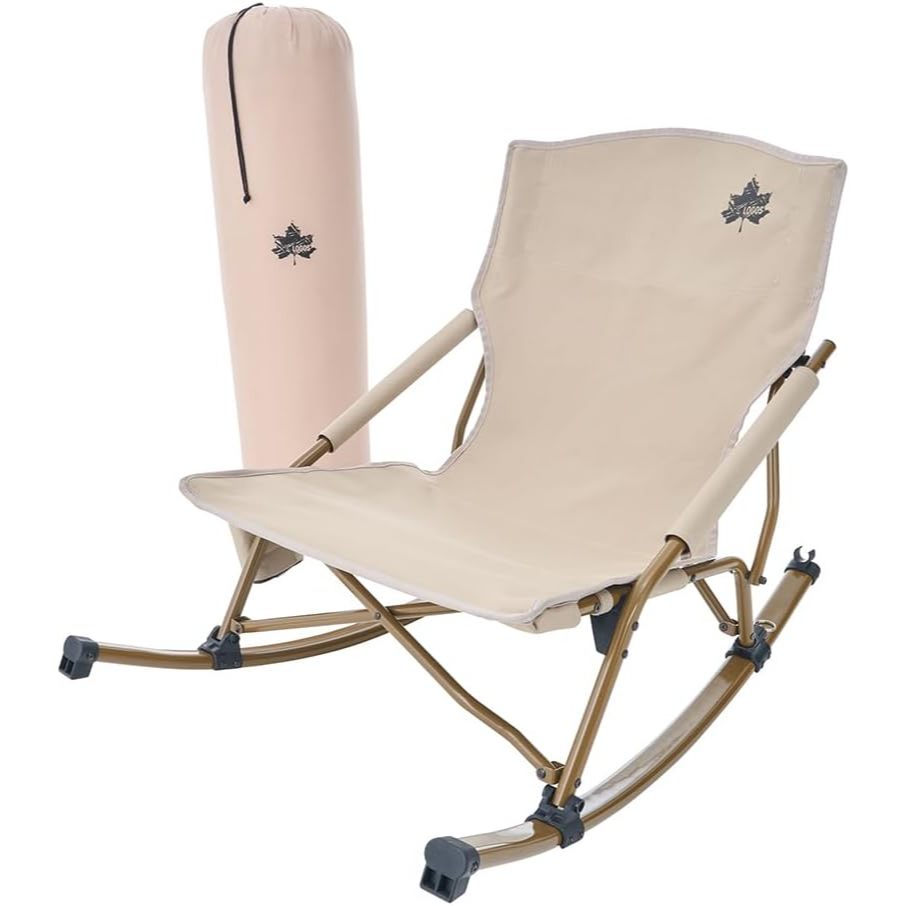 LOGOS Tradcanvas Swing Agura Chair Rocking Low Camping Chair 73331102