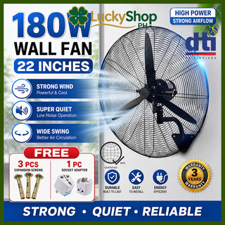 High Power 22/30 Inches Industrial Kipas Dinding Wall Fan High Quality Home Cooling Fan Wall Mount