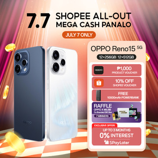 [3 Months 0% SPayLater] OPPO Reno15 5G | 50MP Ultra Wide Selfie Camera | 4K HDR Ultra-Steady Video