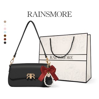 RAINSMORE Women's Bag Shoulder Bag Fashion Baguette PU Leather Underarm Daily Casual Bag For Women
