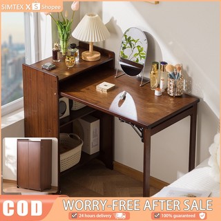 Folding Table Computer Study Desk Environmentally Wooden Table Suitable For Small Rooms