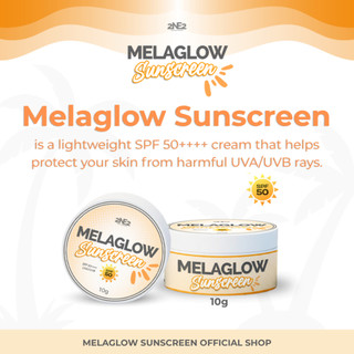 Original Thailand Melaglow Sunscreen for + Free Soap for Melasma, Pekas, Dark Spots, Sunburn, SPF 50
