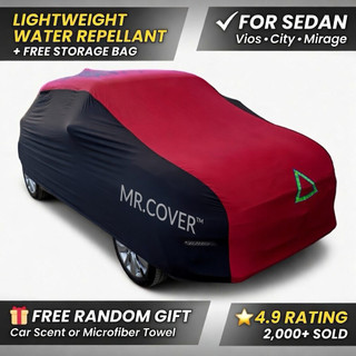 MR.COVER Car Cover SEDAN Large Vios City Civic Mirage G4 Almera Water Repellant w/ Bag + Gift