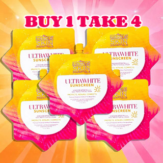 (BUY 1 TAKE 4) HIKARI Skin Sunscreen UltraWhite/UltraFresh Skincare SPF50 50ml (New Packaging)