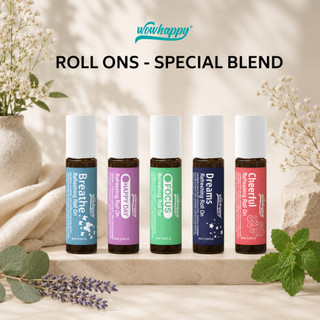 Wowhappy Essential Oil Roll On Blend 10ml [ FDA Approved ]