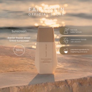 NEW Fairy Skin Premium Tinted Sunscreen SPF 50 PA++++ | Colour-Adaptive, Sheer Coverage