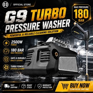 G9 Turbo Portable Waterjet High Pressure Washer Water Jet Sprayer Cleaning Machine Car Wash