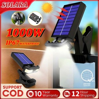 Solara Solar Clip Light Solar Light Outdoor Waterproof Ultra-Bright Motion Sensor LED Light