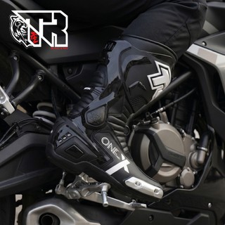 Men's Sport-Touring Motorcycle Boots - TIGER TR Supersport Racing Boots for Track Day & Aggressive