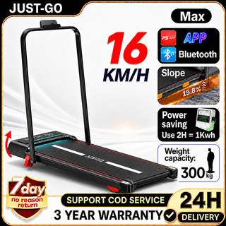 Treadmill Foldable Walking Pad treadmill electric with Incline APP  1-16km/h 4.5HP Home exercise