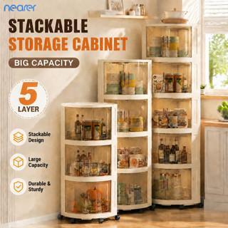 NEARER. 90° Space-Saving Multifunctional Corner Organizer | Kitchen, Living Room & Kids Room