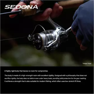 SHIMANO 23 Sedona Spinning Reel 500 to C5000XG Fishing Reel Saltwater Freshwater