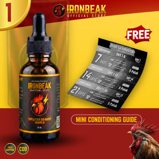 IronBeak Triple Edge Conditioning Drops – Bio-Boost Power & Rapid Recovery