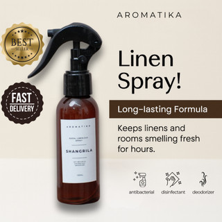 LINEN SPRAY Hotel Home Fragrance Disinfectant 100ml- Fresh Bamboo Shangrila Laundry Car Room Spray