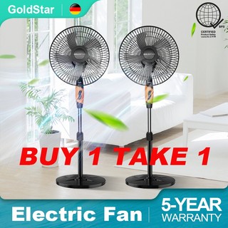 GoldStar 2026Upgrade Stand Fan Electric fan 16Inch Electric Fan Stand Fan And Wall Fan Energy-Saving