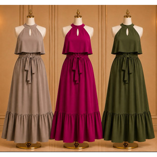 JXC Samantha Layered Maxi Dress for Women