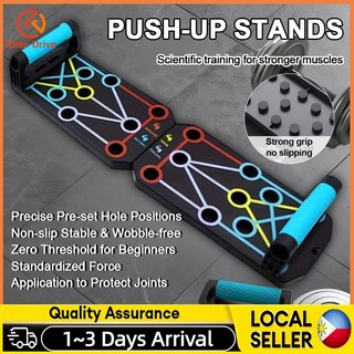 12 in 1 System Push-up Bracket Board Portable for Home Fitness Training Practical Gym Equipment