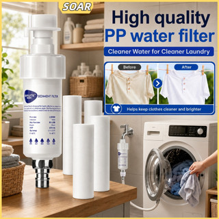 Washing Machine Water Filter Universal Sediment PP Cotton Filter Purifier Shower Head Prefilter