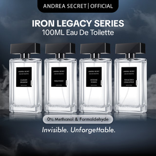 [OFFICIAL] Andrea Secret Iron Legacy Series 100ML Sexy Perfume for Men Long Lasting Fragrance Mist P