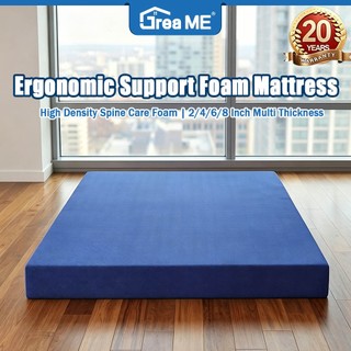 Dreame Foldable Memory Foam Mattress 2/4/6/8 Inch Floor Mattress Single Queen For Condo Dorm Guest