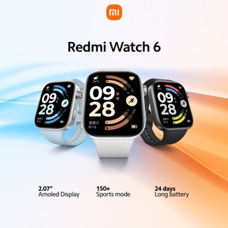 REDMI Watch 6 Display size  AMOLED 2.07"